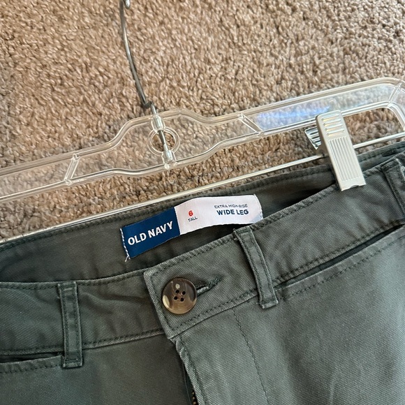 Old Navy Extra-High Waist Wide Leg Pants - EUC - Picture 2 of 3